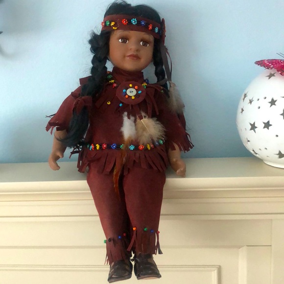 First American Porcelain Doll - Picture 1 of 4